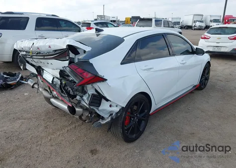 2025 Hyundai Elantra N из США, поврежденный, VIN KMHLW4DK4SU025182